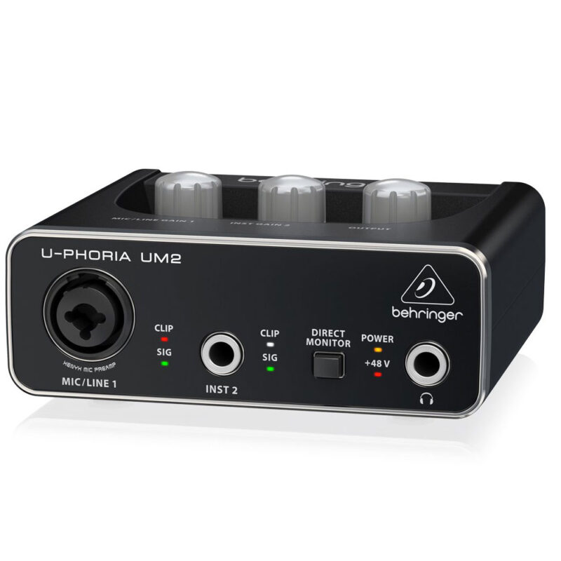 Behringer U-PHORIA Studio Recording Bundle