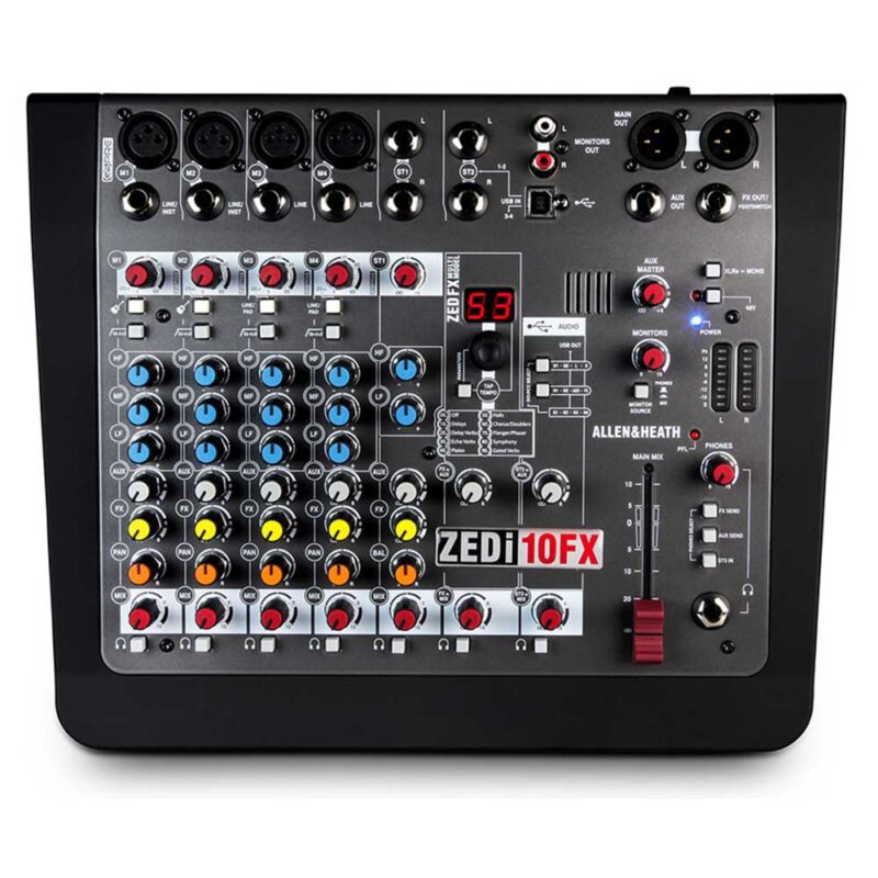 Allen & Heath ZEDi10 FX Compact 6 Input Analogue Mixer