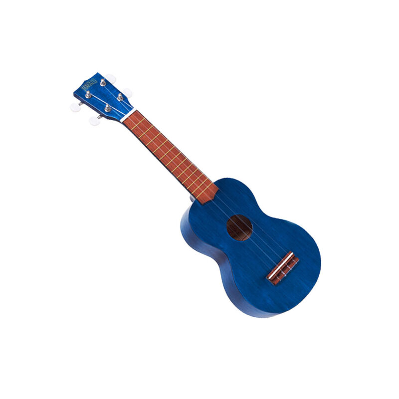 Mahalo MK1 Soprano Ukulele in Trans Blue