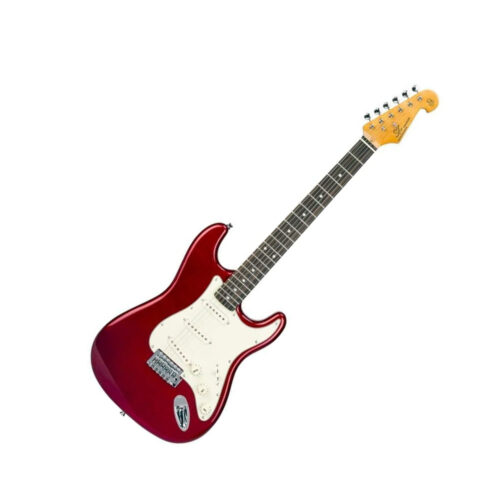 SX Stratocaster Electric Guitar Candy Apple Red