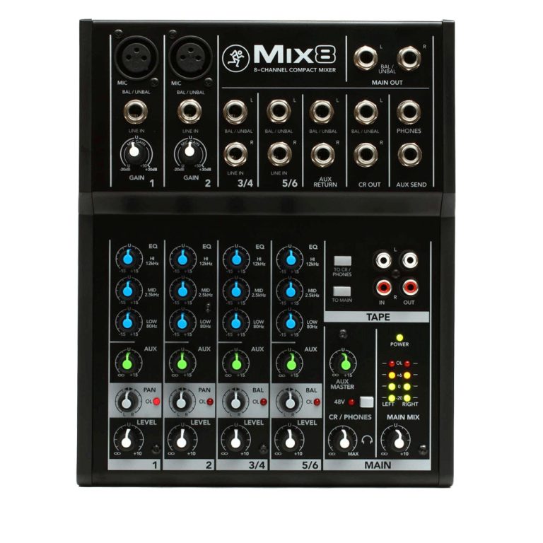 Mackie Mix8 8 Channel Mixer