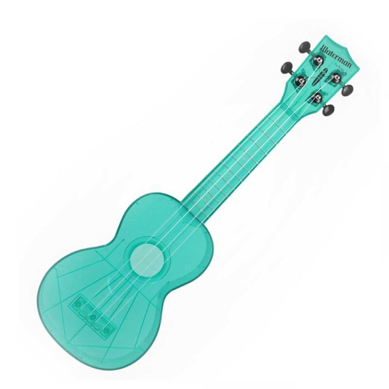 Kala SWFBL Waterman Soprano Ukulele Fluorescent Blue