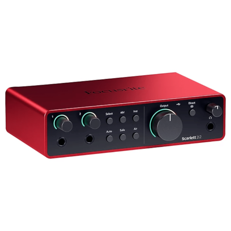 Focusrite Scarlett 2i2 Gen 4 2 Channel Audio Interface